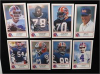 Lot, 8 Buffalo Bills Advertising Cards #1-8