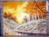 Lee Reynolds Original 60" X 48" Landscape Picture