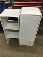 4 pc particle board cabinets