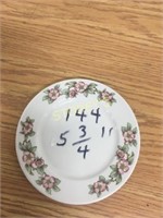 ~144 English "Apple Blossom" 5 3/4" Side Plates