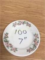 Box of 100 English "Apple Blossom" 7" Side Plates
