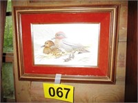 FRAMED DUCK PRINT