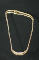 14kt yellow gold Diamond Necklace featuring