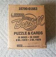 1987 Donruss 10 Wax Box Case