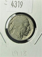 1918 Buffalo Nickel G4 Condition