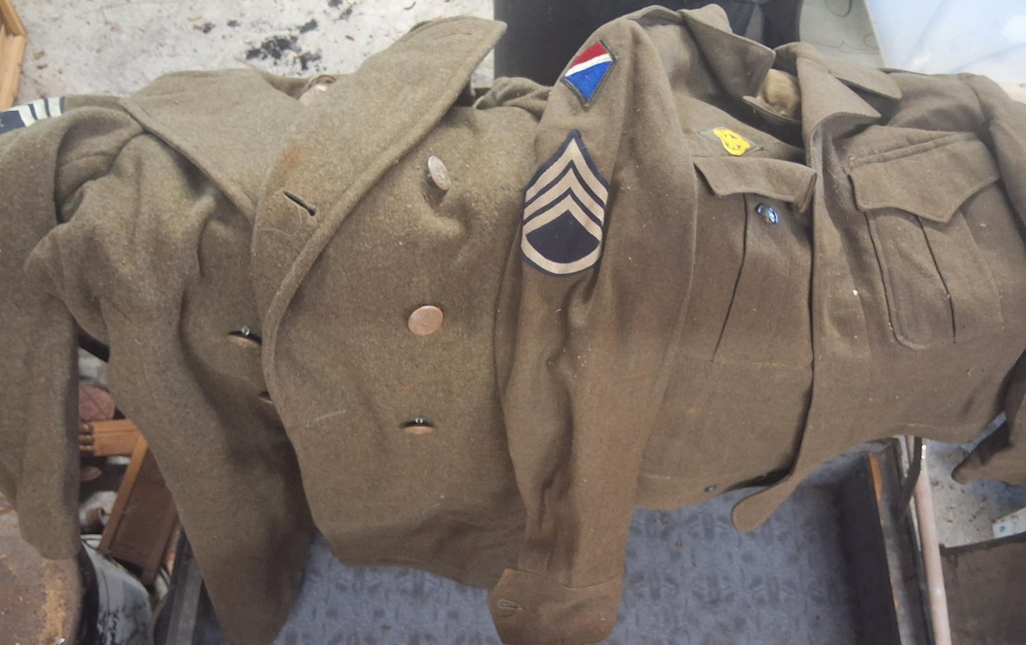 WWII Uniform and Trunk