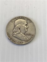 1953-D Franklin Half