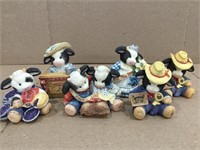 1994 Mary's Moo Moo Lot of 6 Figurines