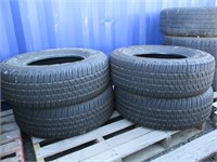 Set of (4) Goodyear Tires 265/70R17