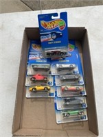Lot of 9, 1991 Hot Wheels Collector Cars