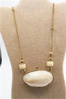 Clam Shell Hinged Necklace