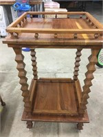 32” tall x 19” square display table