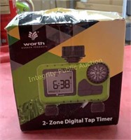 Worth Garden Products 2-Zone Digital Tap Timer