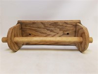 Wooden Wall Mounted Paper Towel Holder