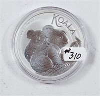 2023  $1 Australia  1 oz silver Koala