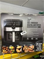 Bella Pro 6qt See Through Digital Air Fryer