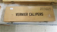 Vernier Calipers 200 x .02mm 8" 1/1000"