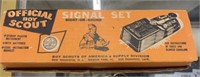 Official Boy Scout Signal Set- Sight or Sound