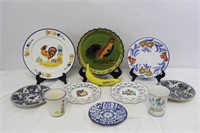 Spanish, Italian & Portuguese Hand Painted Dishes