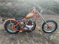 1953 BSA 650 Custom Chopper Bike one of a kind