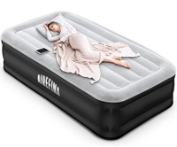 AIREFINA TWIN AIR MATTRESS WITH BUILT-IN PUMP MAX