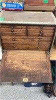 Wooden carpenters box by C. Hurtig