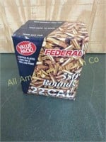 FEDERAL 22 CAL VALUE PACK 550 RDS