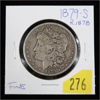 1879-S R. 1878 Morgan dollar