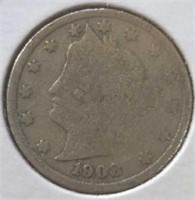 1908 Liberty Head V Nickel