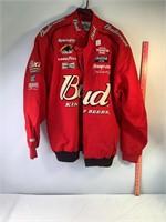 Chase Authentic Sz. Large Budweiser Jacket