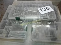 (5) BOXES OF ASS'T HARDWARE & FITTINGS