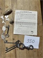Skeleton Keys + Other + Weaver Scope instructions