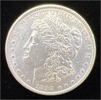 (Q) 1898 U.S. Morgan Silver Dollar
