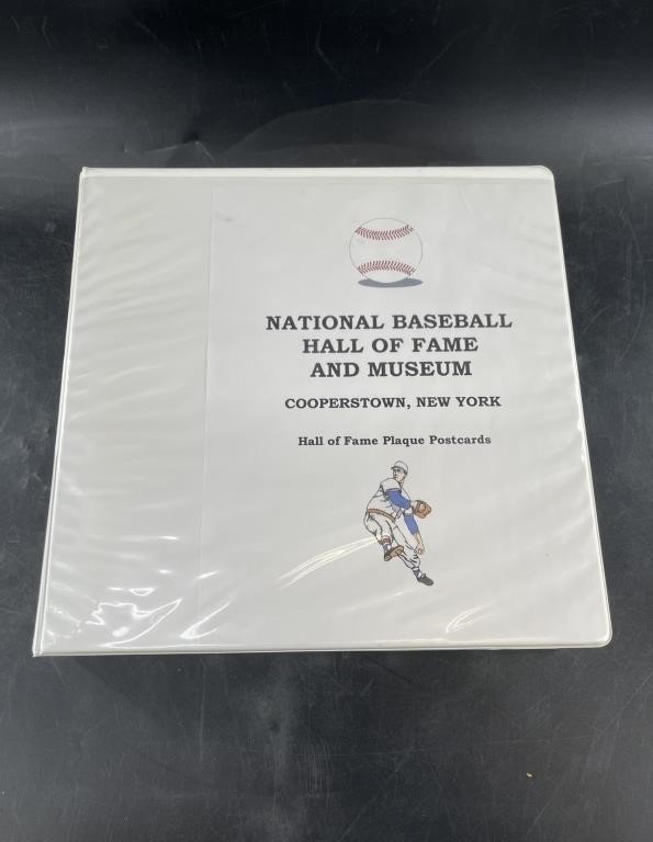 National baseball Hall of fame bronze plaque, post