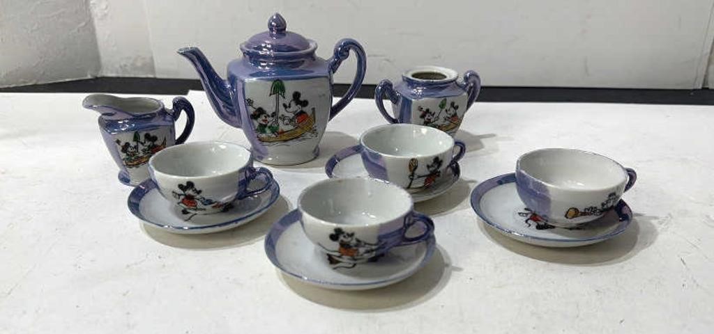 Children's Mickey Mouse Tea Set K15A