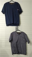 Men's Carhartt Scrubs , 2 Large Tops & 2 XL Short