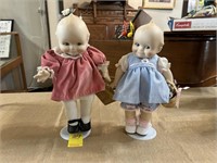 Danbury Mint Porcelain Kewpie Dolls