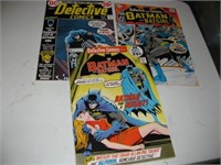 Vintage DC Detective Comics #389, 417, 431