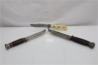 RH-Pal36 11”, Blade 6”, Guide Knife 9”, 4 ½”, &
