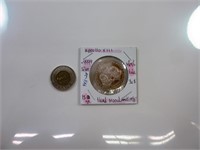 Rare médaille appollo XIII mint silver .9999