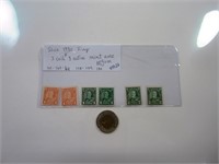 6 timbres mint 1930 100% gum
