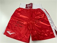 Autograph COA Boxing Shorts Dolph Lundgren