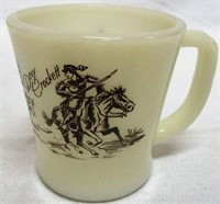 Fire-King Davy Crockett Mug #1