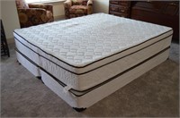 King size mattress and boxspring