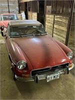 1972 MGB Conv 4 speed disc front brakes