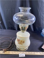 Electric Light made like vintage lamp but is elect