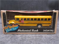 Lil' Yellow School Bus Mechanical Bank