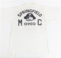 1950's-60's Springfield Motorcycle Club T-Shirt