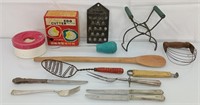 Vintage kitchen utensils 13 pc