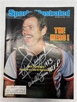 Signed Sports Illustrated- 1983 Rick Dempsey